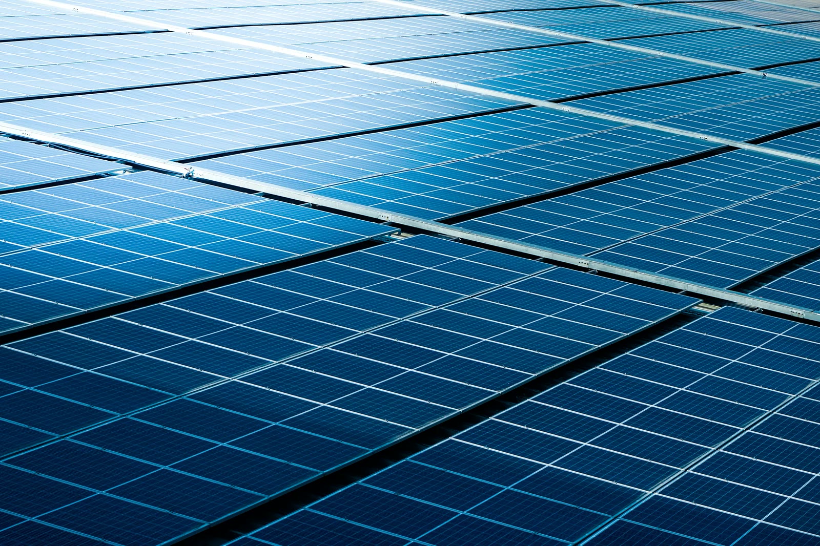 Solar panel array installation